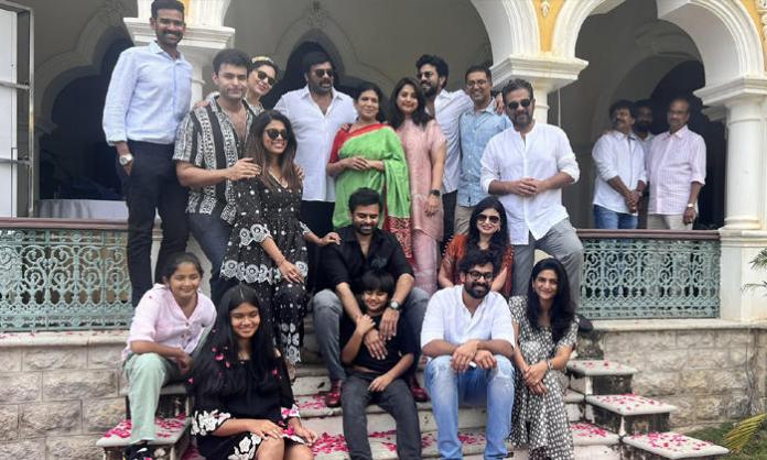 Chiranjeevi Shares Adorable Video Of His Birthday Celebrations
