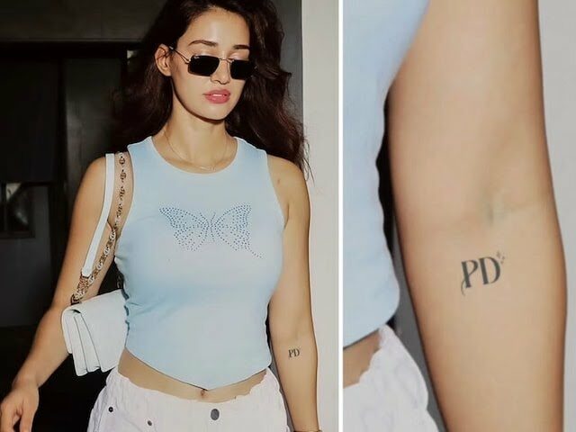 What’s Behind Disha Patani’s ‘pd’ Tattoo?